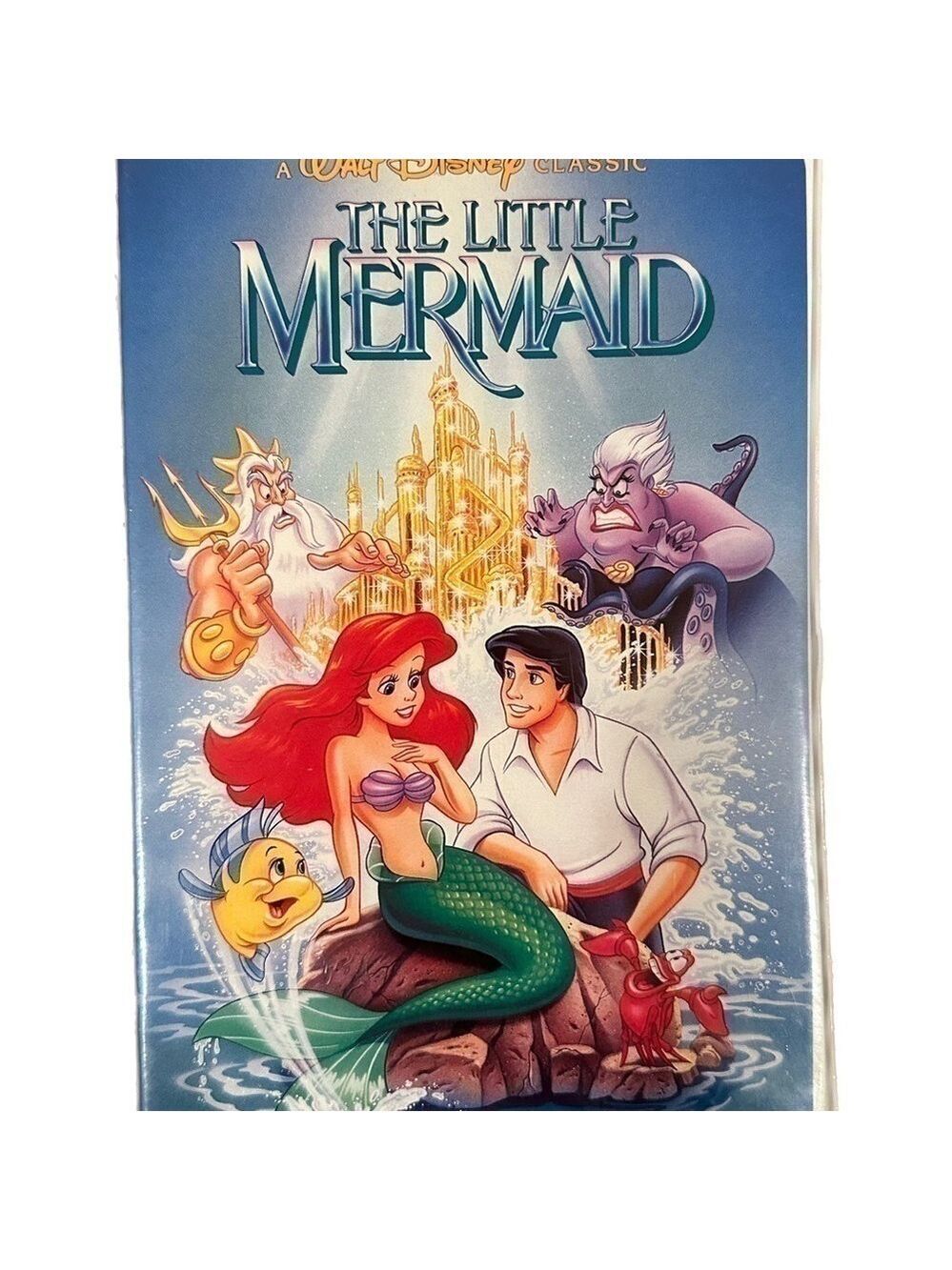 Diamond Classic Banned Cover Vhs Little Mermaid
